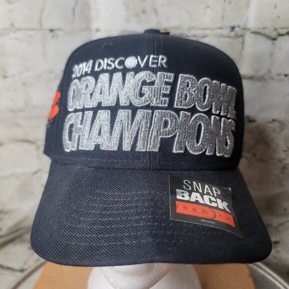 Clemson Tigers 2014 Nike Discover Orange Bowl Champions Official Locker Room Hat - Picture 1 of 7